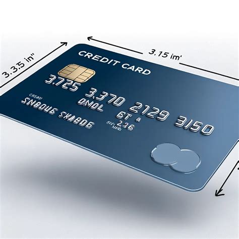 Credit Card Sizes and Thickness .